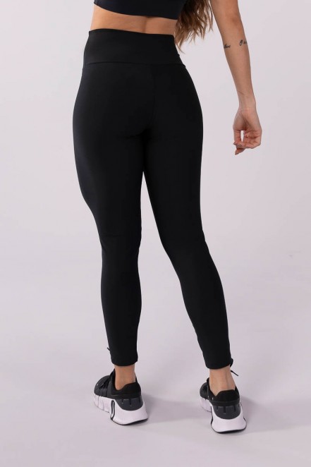 Calça Legging Básica com Bolso Interno no Cós (Preto) | Ref: K3700-A