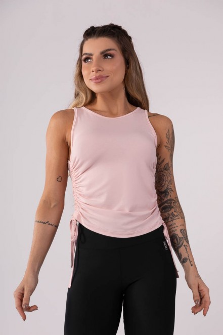 K3670-C_Camiseta_Franzida_nas_Laterais_Rosa_Claro__Ref:_K3670-C