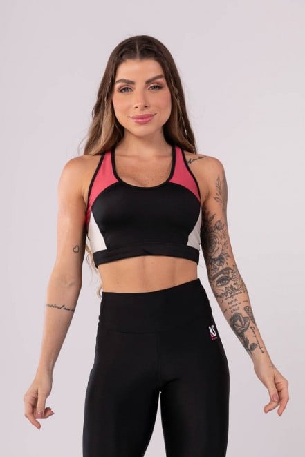 K3610-A_Top_Nadador_Tricolor_Preto__Rosa__Off-White__Ref:_K3610-A