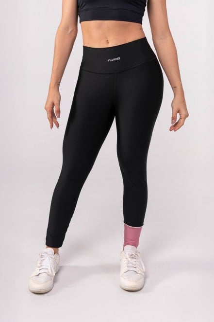 K3551-A_Calca_Legging_com_Recorte_na_Panturrilha_e_Vivo_Preto__Rosa__Ref:_K3551-A