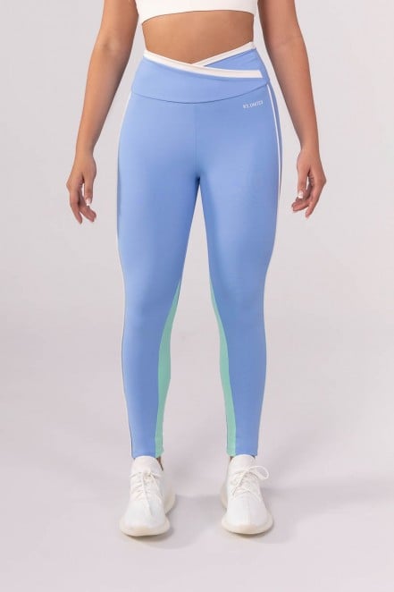 K3846-B_Calca_Legging_com_Cos_Transpassado_e_Vivo_Azul_Claro__Off-White__Verde_Claro__Ref:_K3846-B