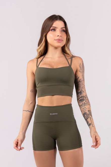 K3926-B_Top_Decote_Reto_com_Alcas_Duplas_Verde_Militar__Ref:_K3926-B