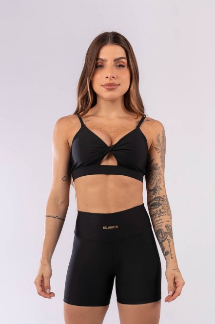 Top Torcido (Preto) | Ref: K3589-A