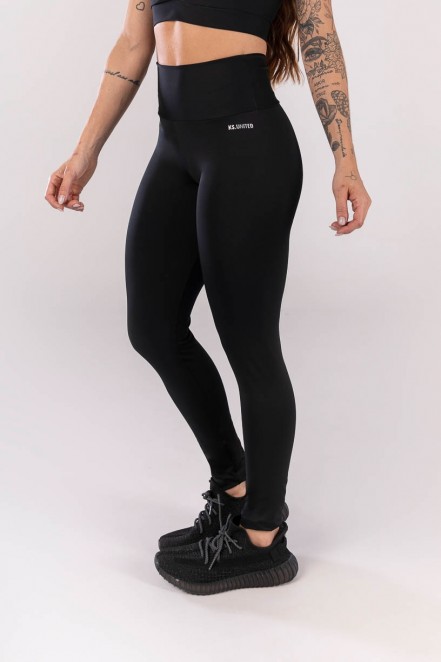 Calça Legging com Levanta Bumbum e Franzido no Cós (Preto) | Ref: K3983-A