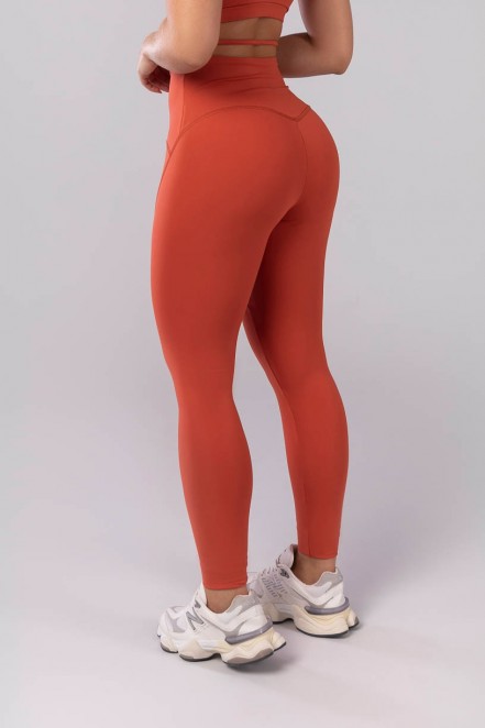 Calça Legging sem Gancho com Cós em V (Cobre) | Ref: K4132-D