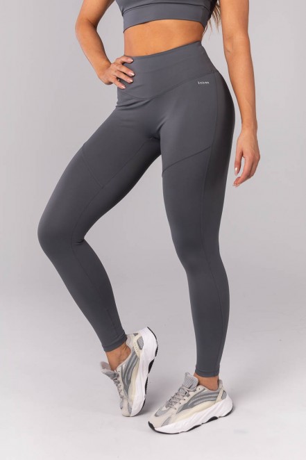 Calça Legging com Frente Sem Gancho (Grafite) | Ref: K4146-A