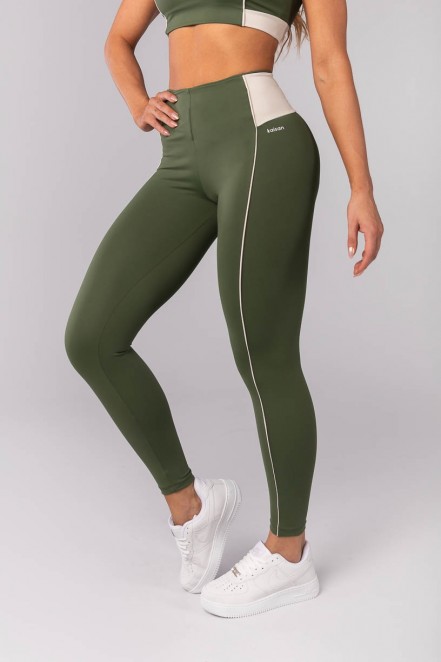 K4163-A_Calca_Legging_com_Cos_Contrastante_e_Vivo_Verde_Folha__Bege__Ref:_K4163-A