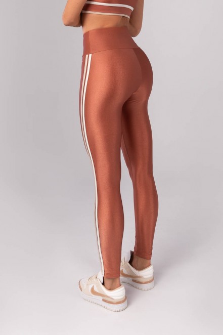 Calça Legging com Chapados Duplos (Cobre) | Ref: K4193-A