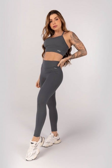 K4230-B_Calca_Legging_com_Cos_Arredondado_Grafite__Ref:_K4230-B