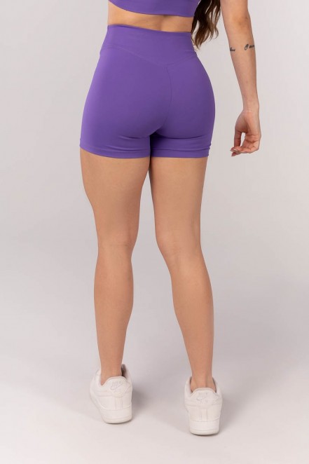 Short com Cós Arredondado (Violeta) | Ref: K4231-A