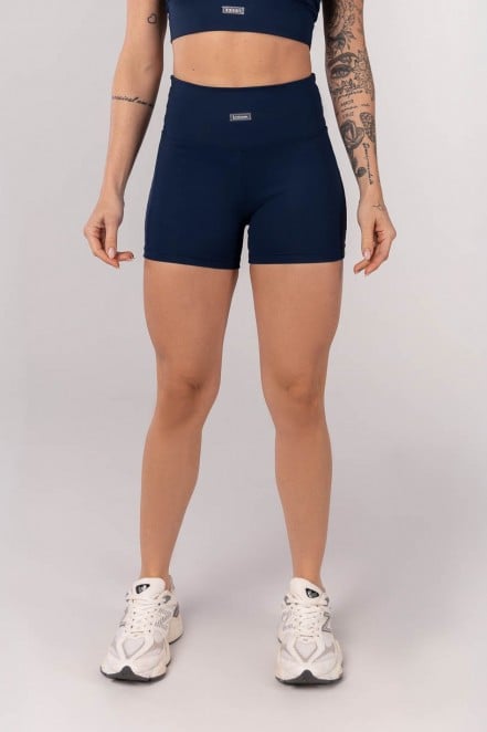Short com Emborrachado (Azul Marinho) | Ref: K4237-B