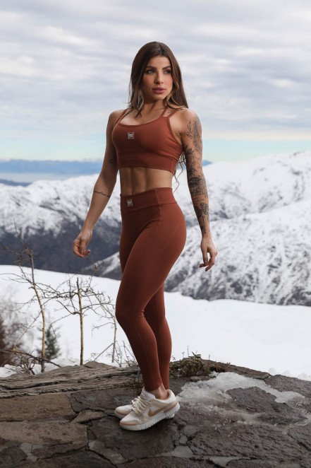 K4266-A_Calca_Legging_com_Recortes_e_Emborrachado_Marrom_Claro__Ref:_K4266-A