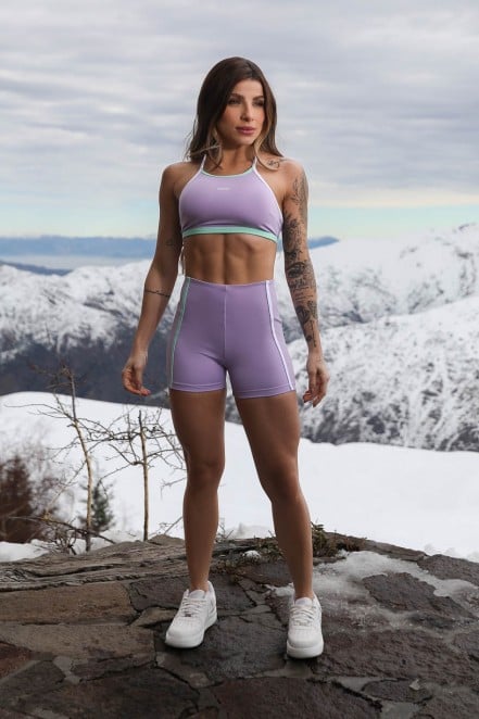 K4264-A_Short_Tricolor_com_Chapados_Lilas__Menta__Branco__Ref:_K4264-A
