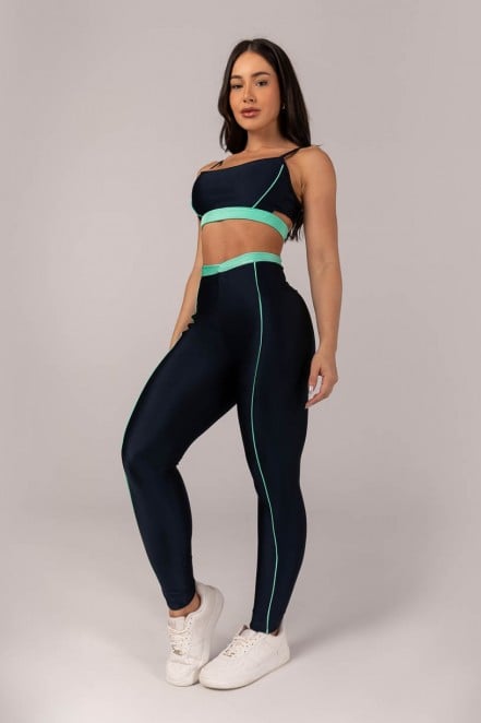 K4013-D_Calca_Legging_com_Vira_e_Vivo_Azul_Marinho__Verde_Turquesa__Ref:_K4013-D