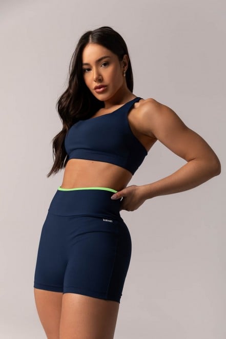 K4300-C_Short_sem_Gancho_com_Vira_Azul_Marinho__Verde__Ref:_K4300-C