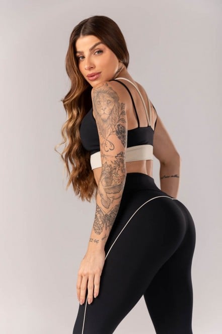 K4332-A_Calca_Legging_Bicolor_com_Vivo_Preto__Bege__Ref:_K4332-A