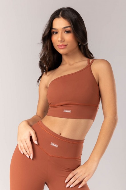 K4320-B_Top_Assimetrico_com_Alcas_Duplas_Marrom__Ref:_K4320-B