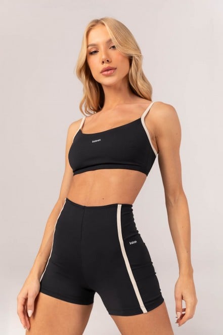 K4356-A_Short_com_Chapados_Preto__Bege__Ref:_K4356-A