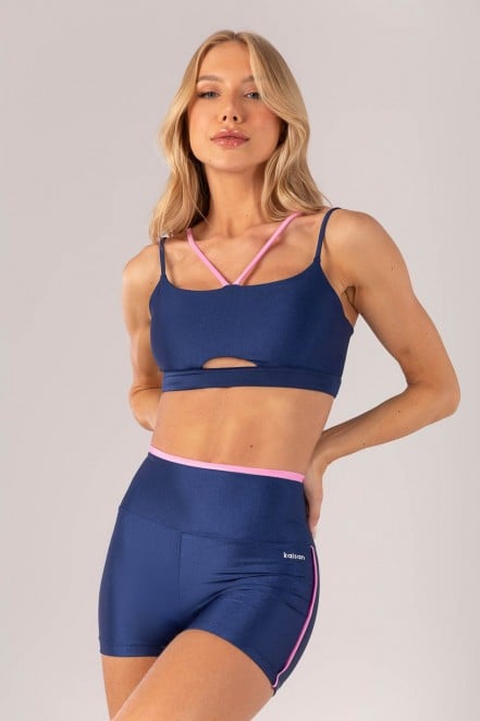 K4372-A_Short_com_Vira_e_Vivo_Azul_Marinho__Rosa_Claro__Ref:_K4372-A
