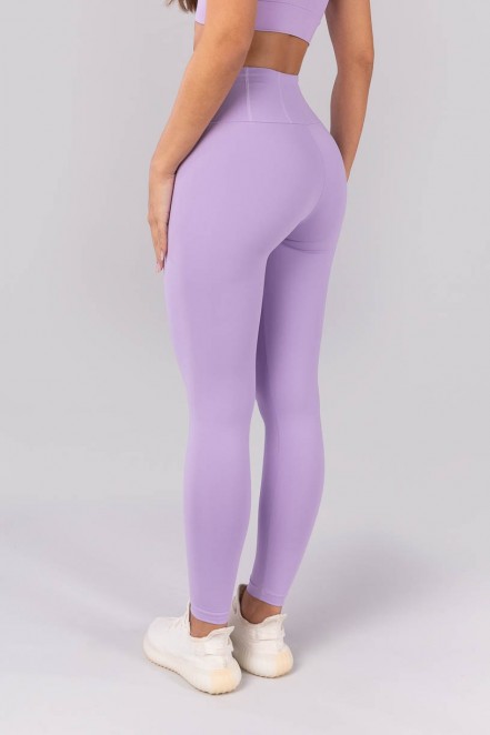 Calça Legging com Detalhe de Cobertura (Lilás) | Ref: K4401-A