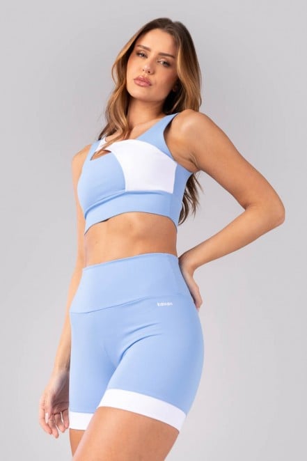 K4379-B_Short_com_Barra_Contrastante_Azul_Claro__Branco__Ref:_K4379-B