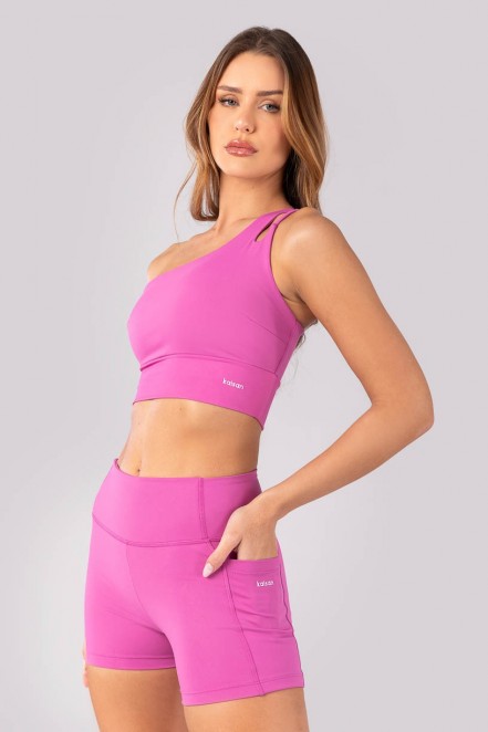K4382-C_Short_com_Bolsos_e_Cobertura_Rosa_Fucsia__Ref:_K4382-C