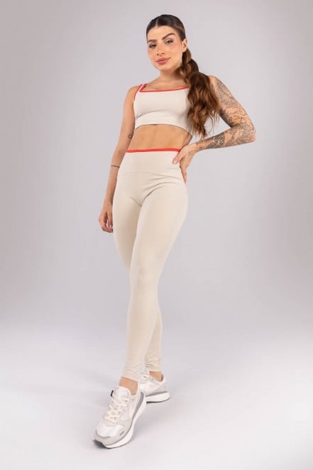 K4220-E_Calca_Legging_com_Cos_de_Vira_Bege__Vermelho_Tomate__Ref:_K4220-E