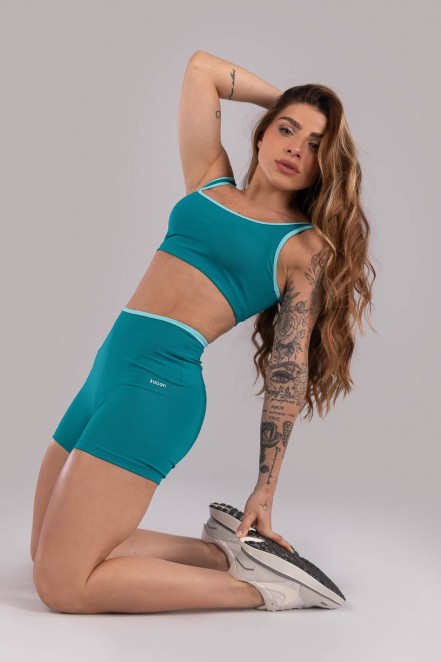 K4221-D_Short_com_Cos_de_Vira_Jade__Azul_Turquesa__Ref:_K4221-D
