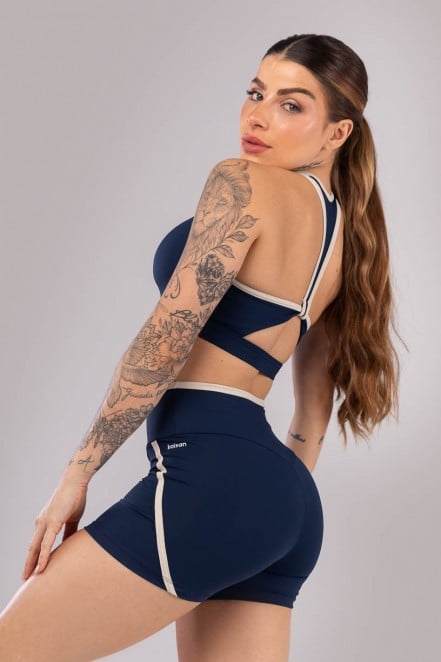 K4420-A_Short_com_Cos_de_Vira_e_Chapado_Azul_Marinho__Bege__Ref:_K4420-A