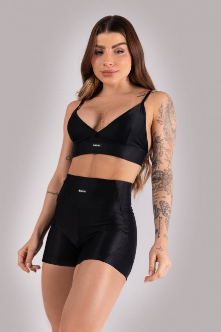K4432-A_Short_Canelado_com_Recortes_Preto__Ref:_K4432-A
