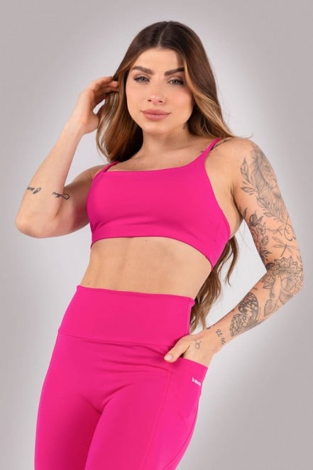 K4412-B_Top_com_Alcas_e_Decote_Quadrado_Rosa_Choque__Ref:_K4412-B