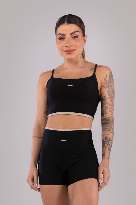 K4436-A_Top_com_Vira_no_Cos_Preto__Bege__Ref:_K4436-A