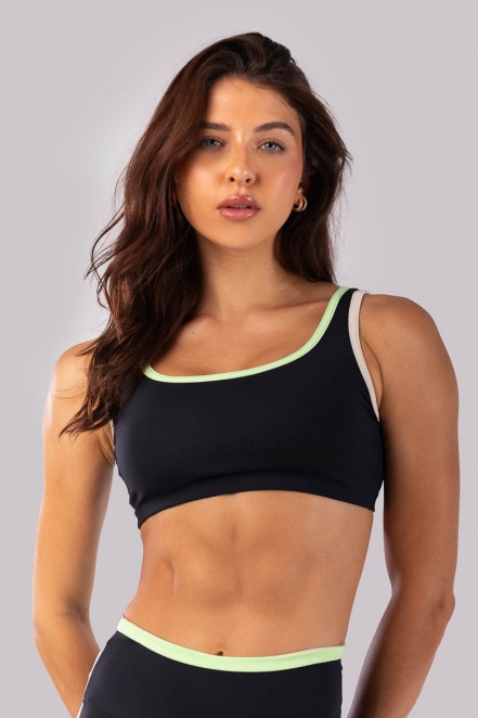 K4538-A_Top_com_Alcas_Largas_e_Vies_Contrastantes_Preto__Bege__Verde__Ref:_K4538-A