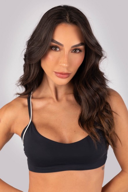 K4548-A_Top_com_Vivo_nas_Alcas_Preto__Off-White__Ref:_K4548-A