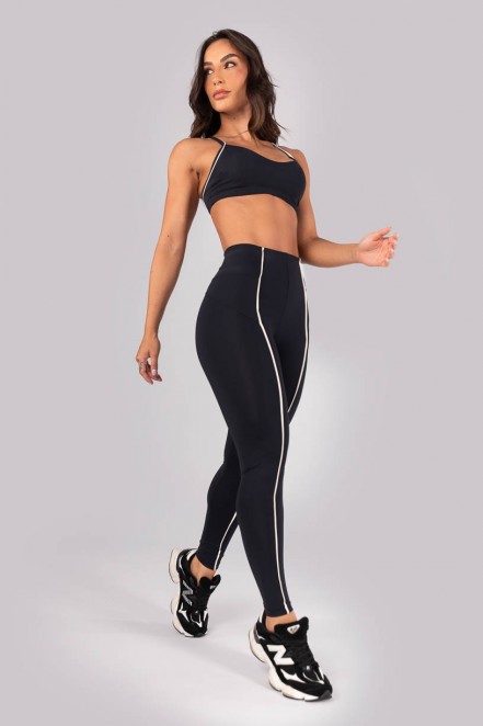 K4549-A_Calca_Legging_com_Vivo_e_sem_Cos_Aparente_na_Frente_Preto__Off-White__Ref:_K4549-A