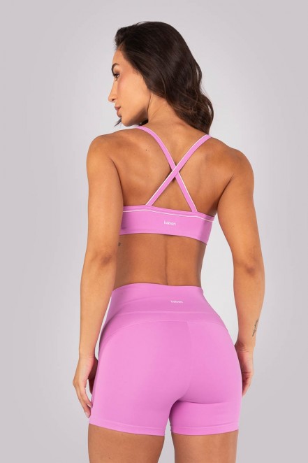 Top com Vivo nas Alças (Aurora / Off-White) | Ref: K4548-B