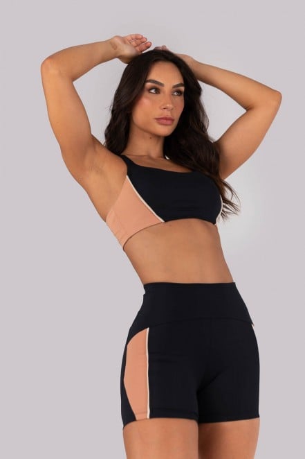 K4559-A_Short_com_Recortes_e_Vivo_Preto__Nude__Ref:_K4559-A