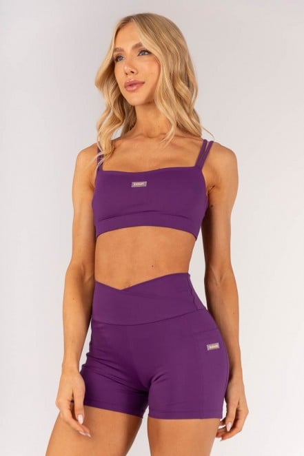 K4361-E_Short_com_Cos_Transpassado_e_Bolsos_Ametista__Ref:_K4361-E