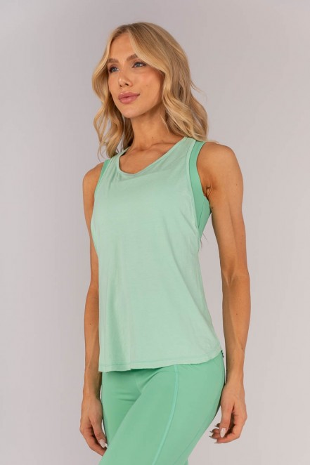 Regata com Cava Ampla (Chá Verde) | Ref: K4411-E