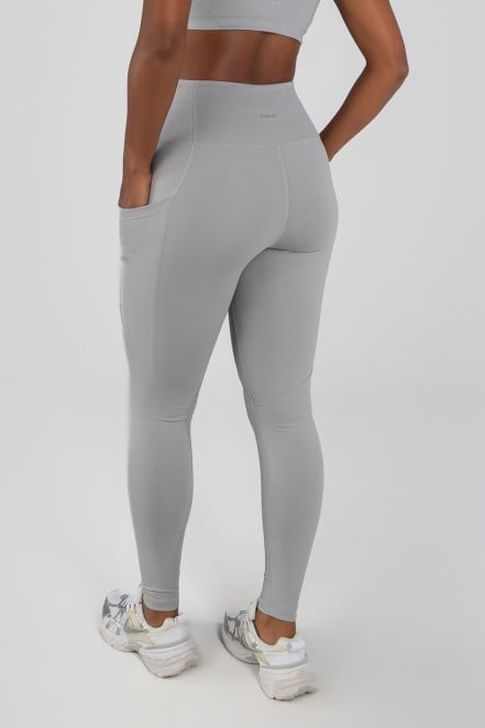 Calça Legging Run com Bolsos (Cinza) | Ref: K4728-A