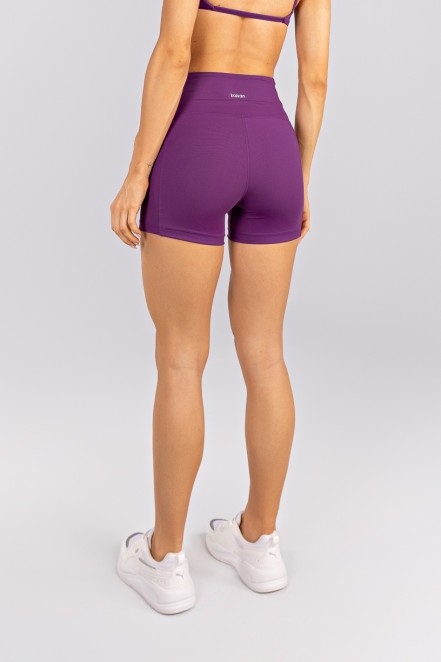 Short com Bolsos e Recortes (Ametista) | Ref: K4752-B