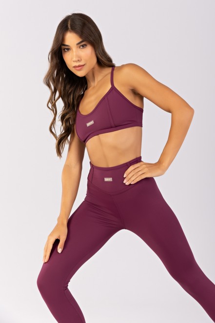 K4650-C_Calca_Legging_sem_Gancho_e_Detalhes_Em_Chapado_Uva__Ref:_K4650-C