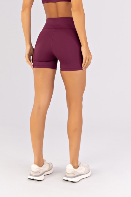 Short sem Gancho e Detalhes Em Chapado (Uva) | Ref: K4651-C