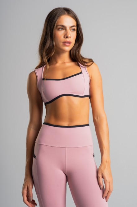 K4830-B_Top_com_Alcas_Largas_e_Vies_Contrastante_Blush__Preto__Ref:_K4830-B