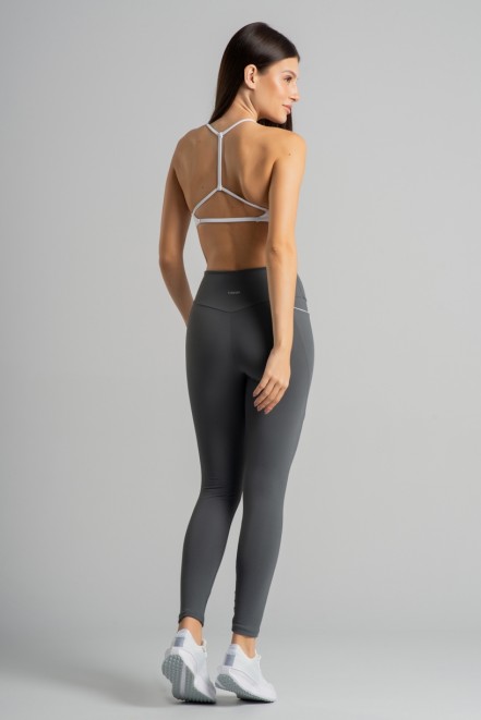 Top com Tiras nas Costas (Branco) | Ref: K4848-B