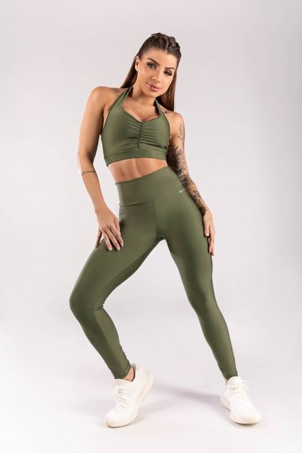 K3983-B_Calca_Legging_com_Levanta_Bumbum_e_Franzido_no_Cos_Verde_Militar__Ref:_K3983-B