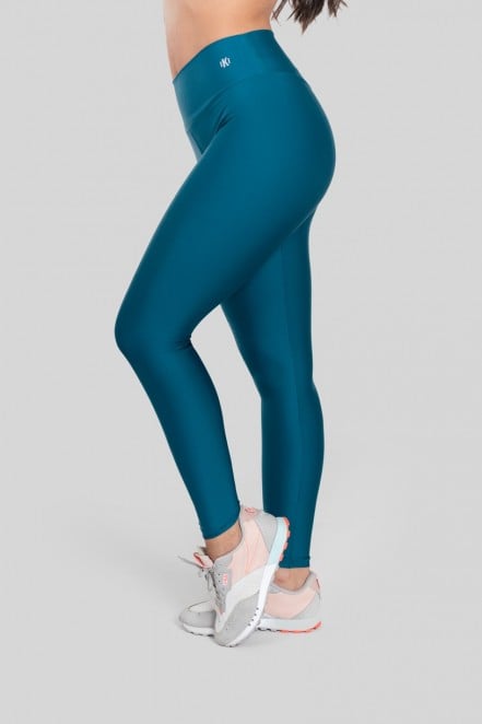 Calça Legging Básica com Cós Triangular (Azul Petróleo) | Ref: K2890-K