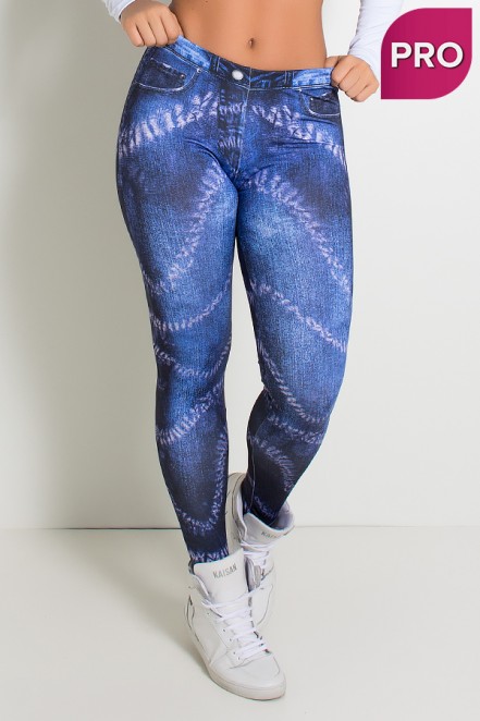 Legging Sublimada PRO (Jeans Dye) | Ref: NTSP32