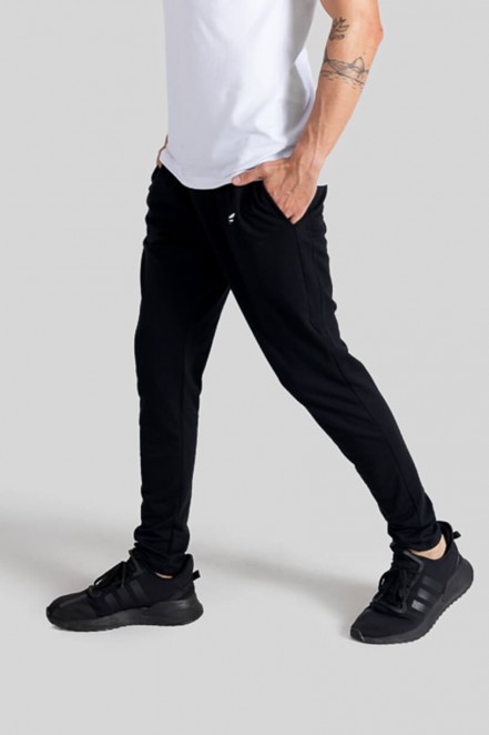 Calça de Moletom Masculina (Preto) | Ref: K3119-A