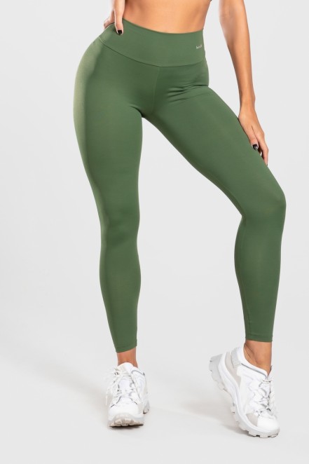 Calça Legging Básica (Verde Militar) | Ref: K3074-E